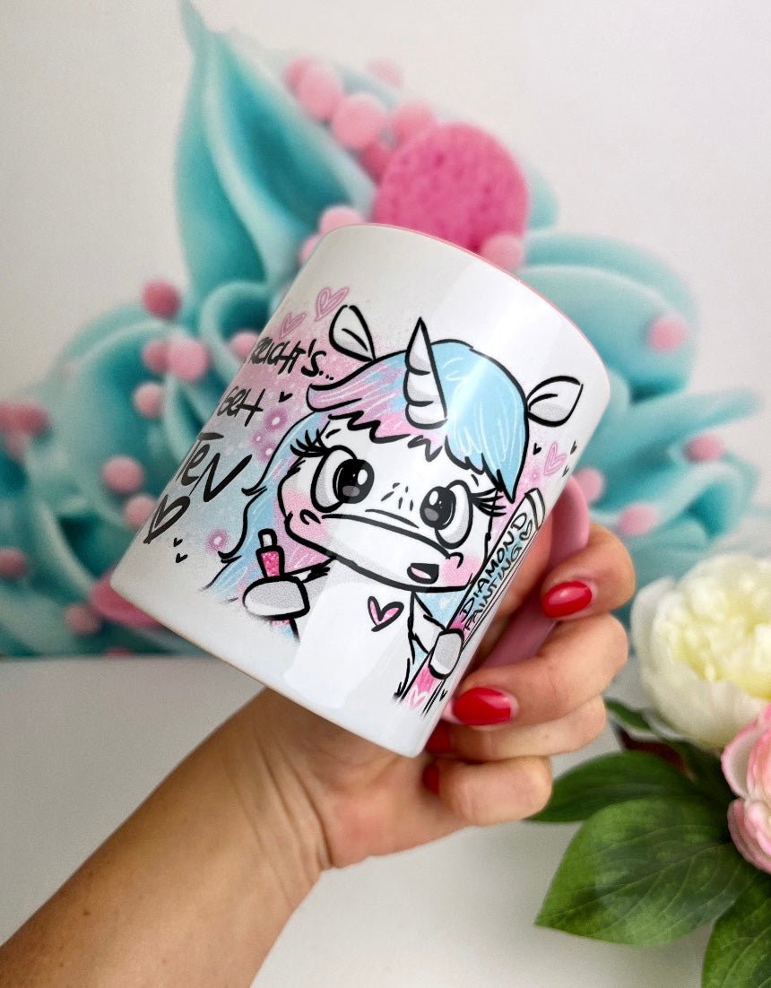 TiniSchnickschnack Schnubbi "Painting-Einhorn" - Tasse 330ml