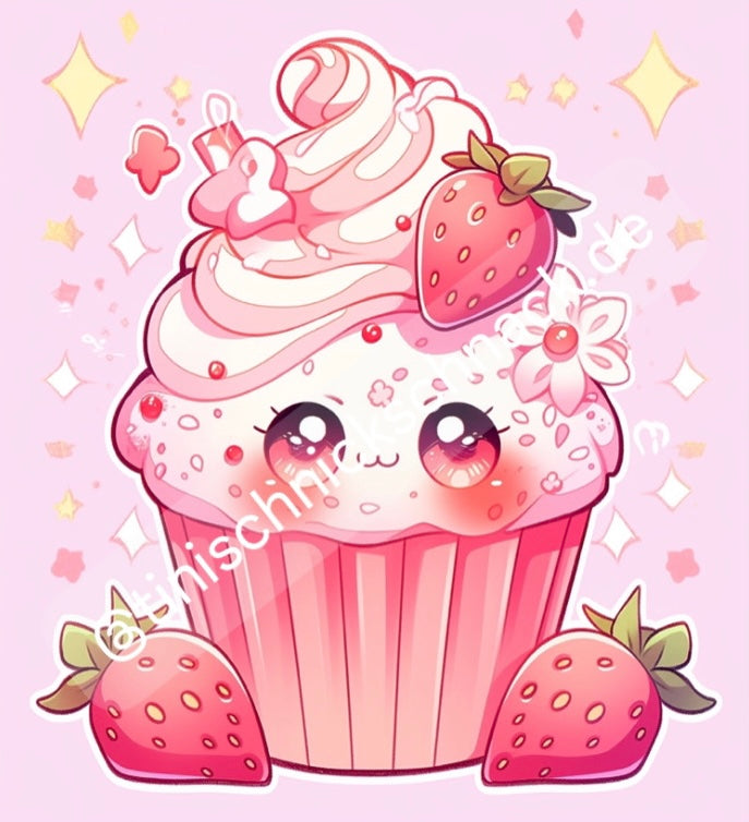 Diamond Painting Bild "Little Cupcake" 25x30cm von AI-Artist Sandrietta