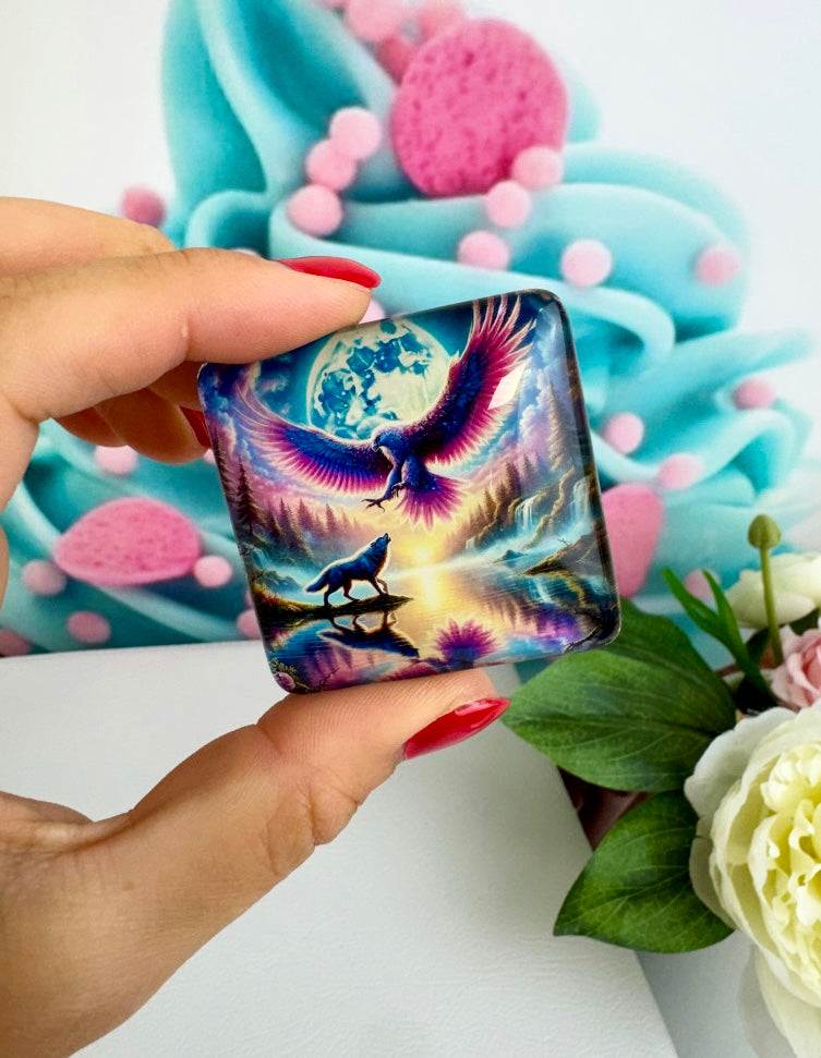 Diamond Painting Cover Minder "Hüter des Mondes" (CM)