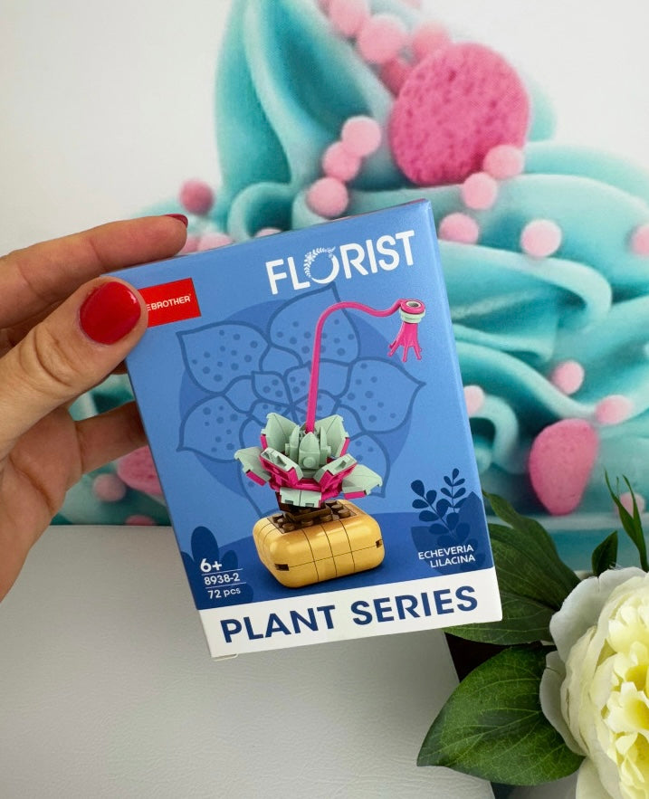 Mini Building Blocks Bundle - "Kakteen" - Klemmbausteine (12Sets)