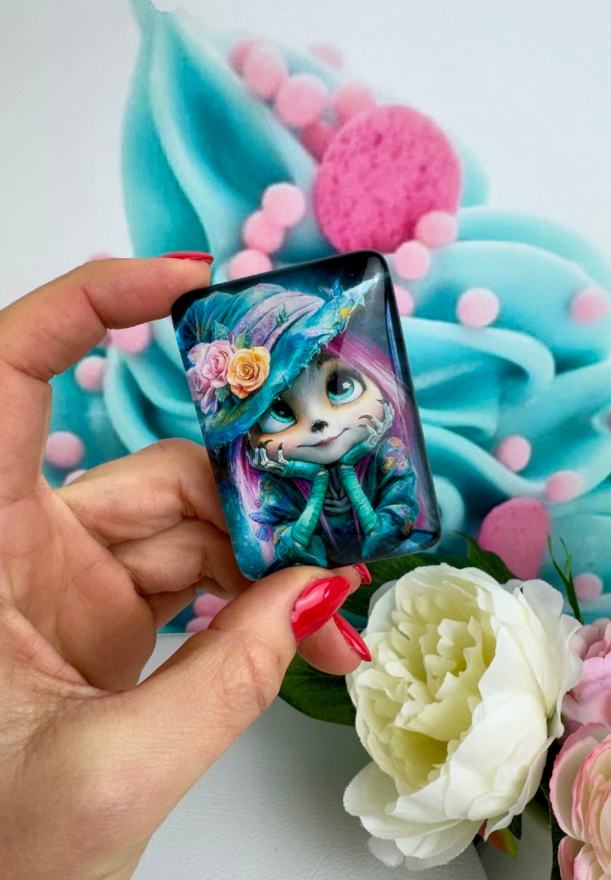 VORVERKAUF! Diamond Painting Cover Minder Hexe "Livi" (CM)