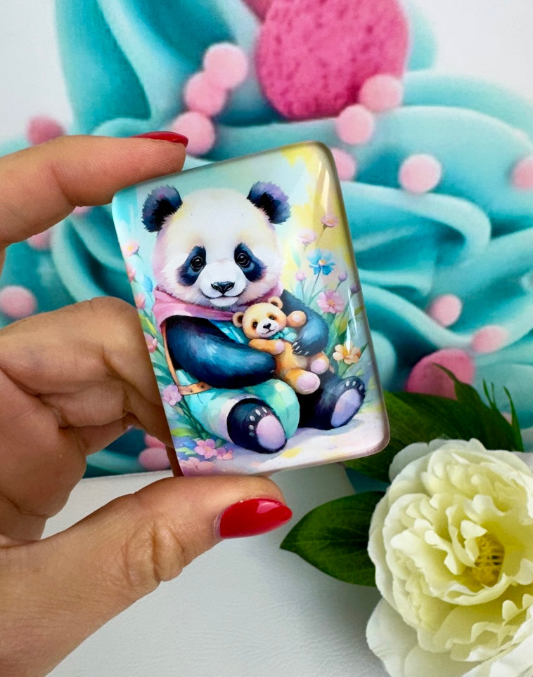 Diamond Painting Cover Minder "Kuschelpanda" (CM)