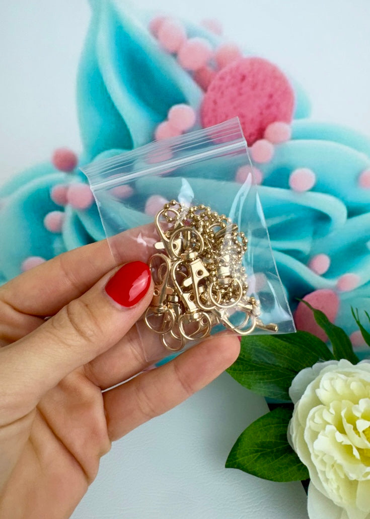 Diamond Painting Schlüsselanhänger "Sommer-Schnubbis" 8 Stück Anhänger (Set)