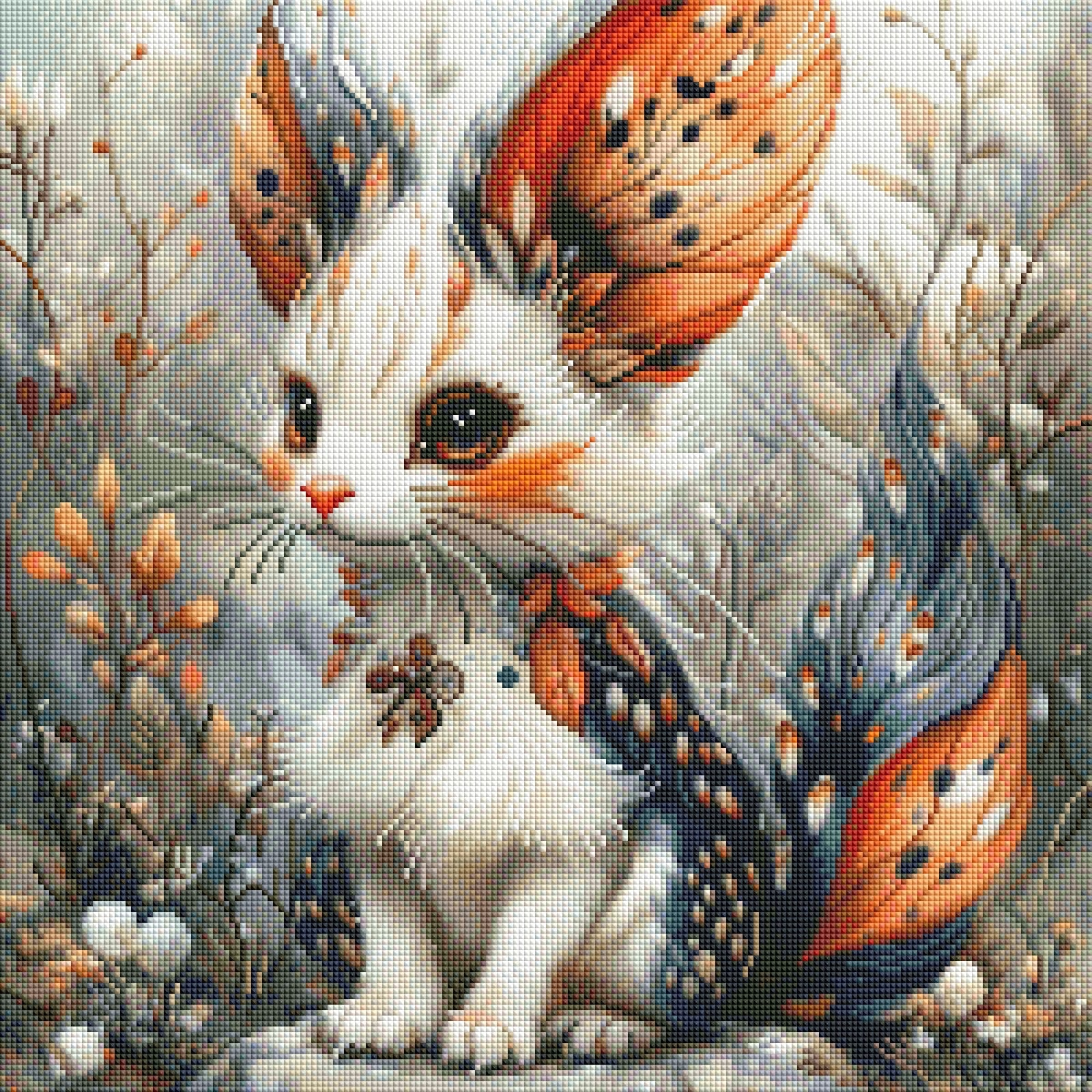 Diamond Painting Bild "Fabelwesen Fino" von Lisa Morgan 50x50cm (inkl. Feenstaub) TSS-632