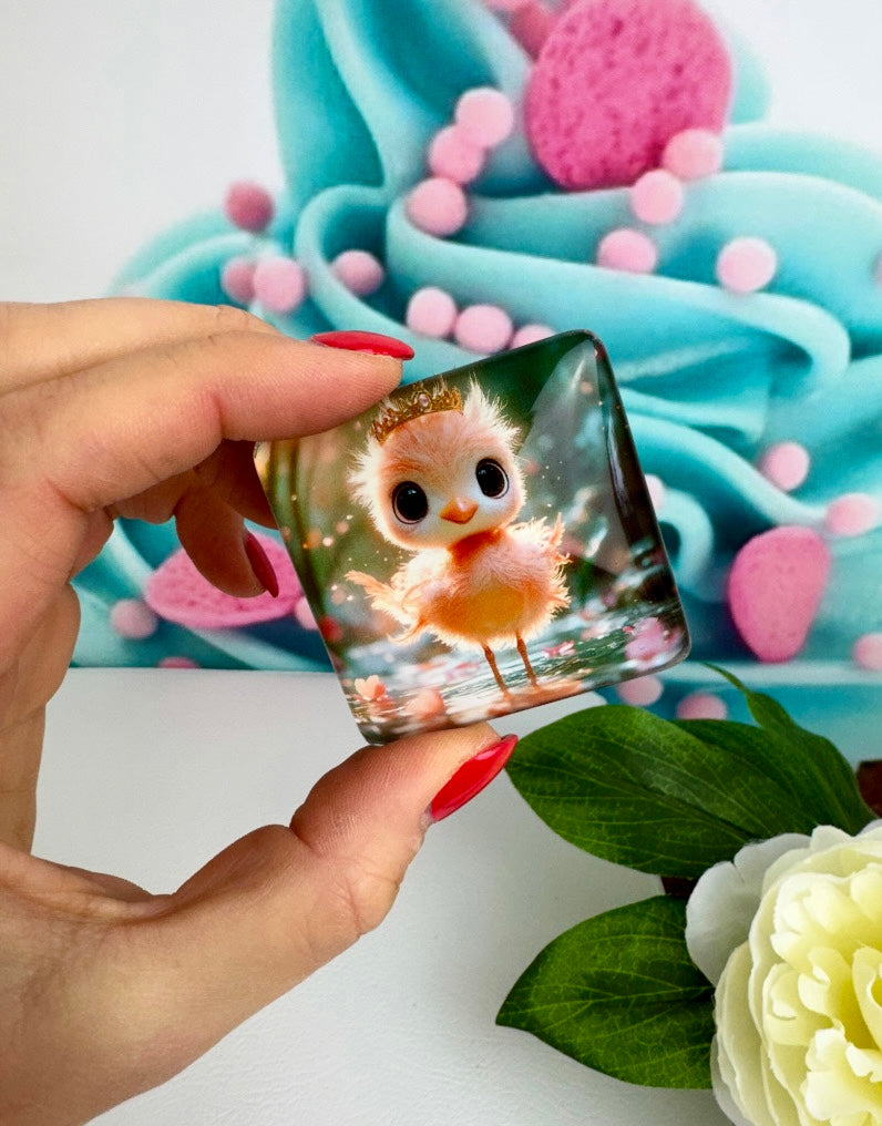 Diamond Painting Cover Minder Küken "Pippa" (CM)