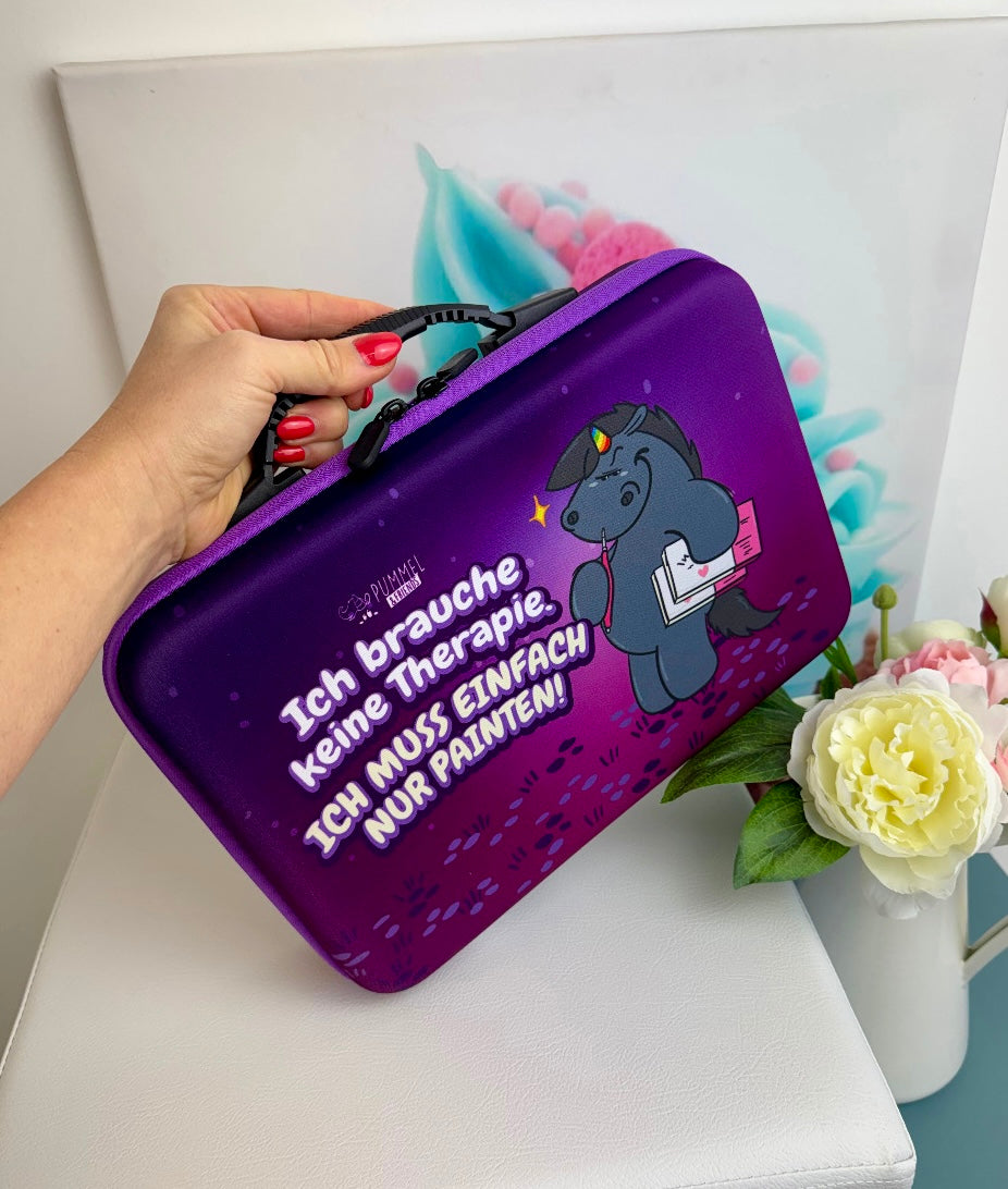 Diamond Painting GRUMMELEINHORN Koffer für Steine - 60 Aufbewahrungsdosen