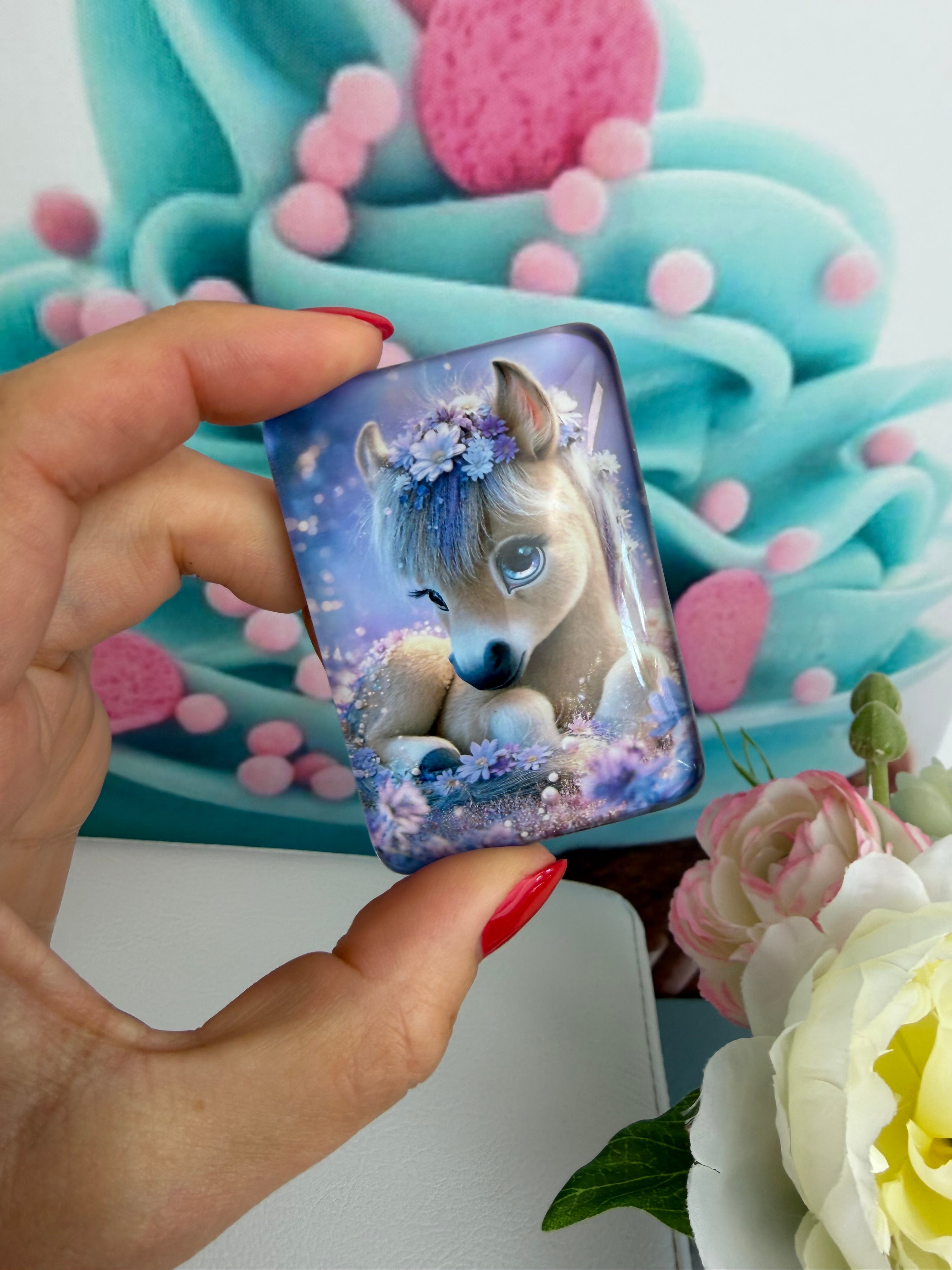 Diamond Painting Coverminder "Pony Polly" (CM)
