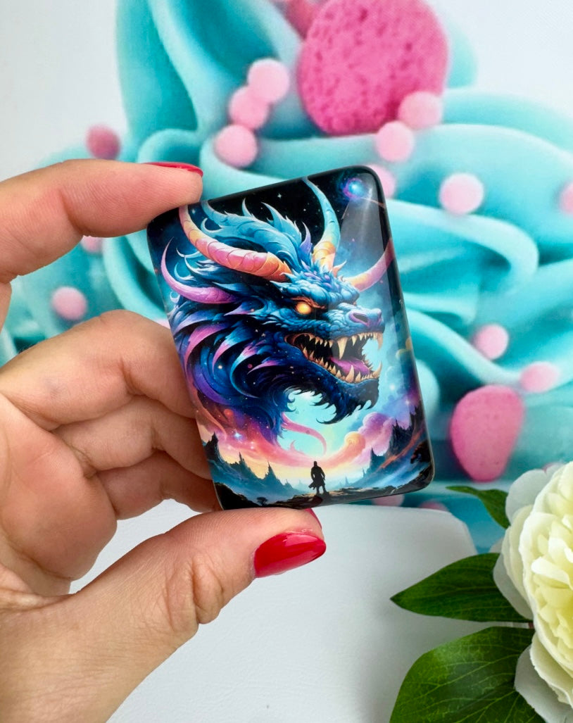 Diamond Painting Cover Minder "Black Dragon Lord" (CM)