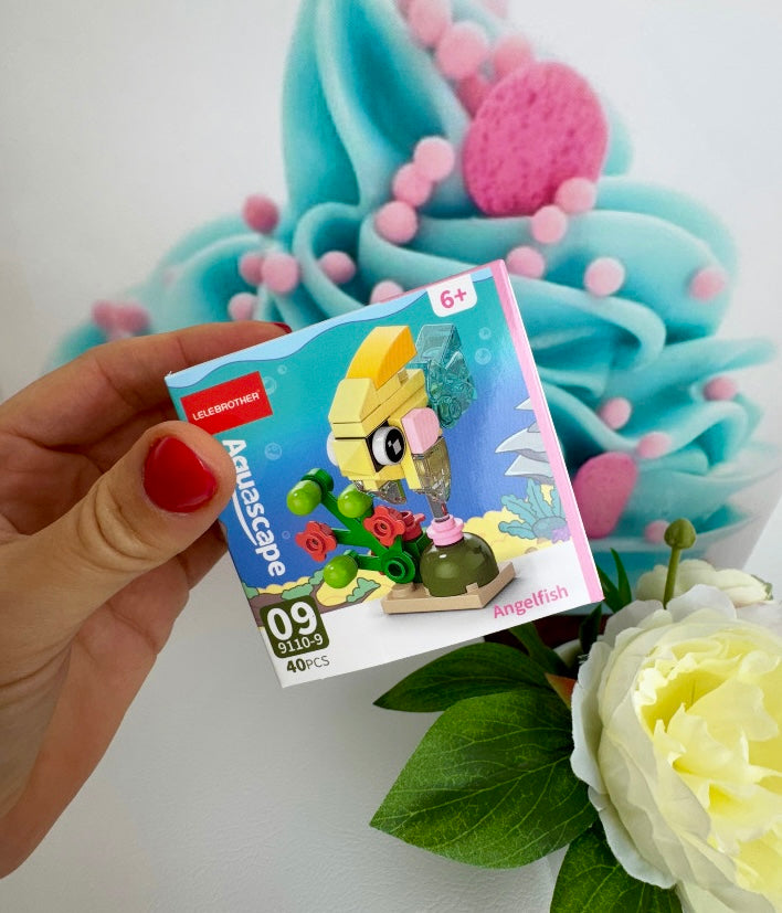 Mini Building Blocks Bundle - "Crazy Fish" - Klemmbausteine (10Sets)