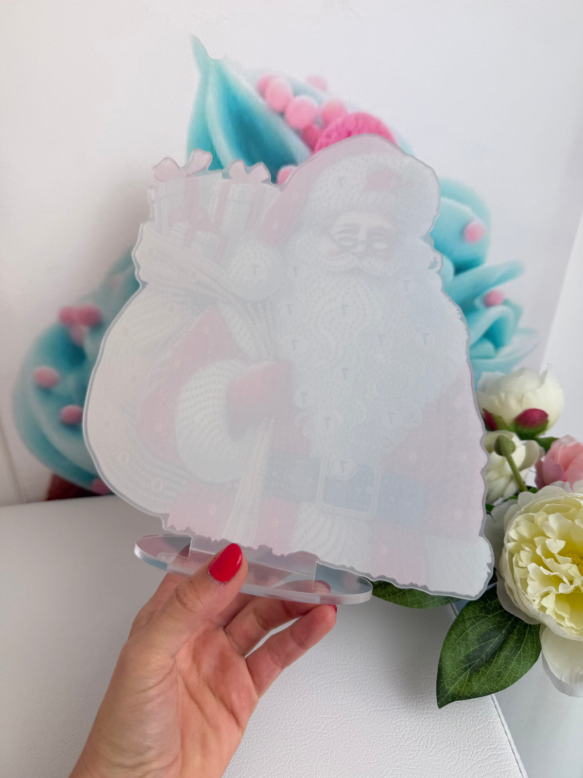 Diamond Painting XMAS Aufsteller "Santa Claus" 24x25cm (AH907)