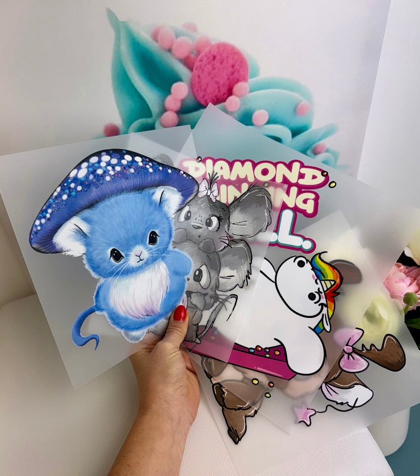 Tinischnickschnack Bügelbild Überraschungsbundle (5 Stück)