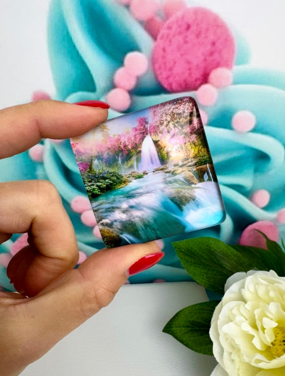 Diamond Painting Cover Minder "Sakura Cascade" (CM)