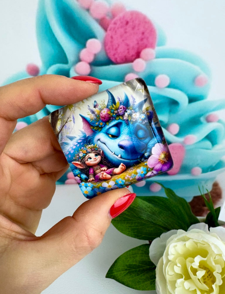 Diamond Painting Cover Minder "Blue & Blossom - viele Wege später" (CM)