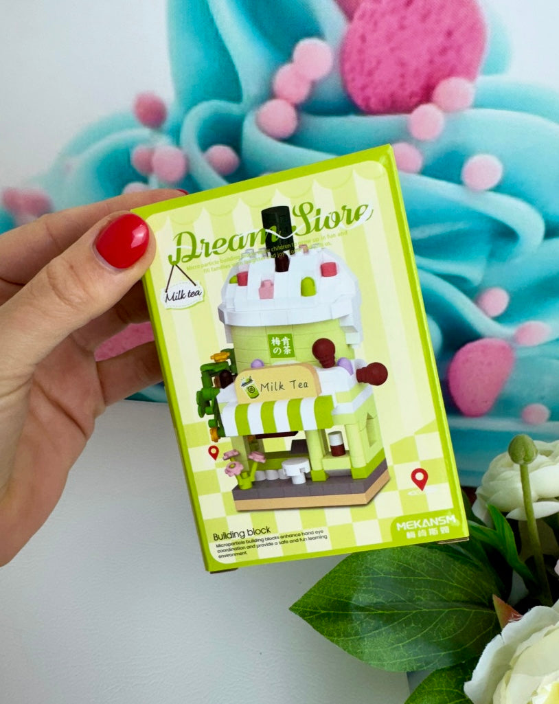 Mini Building Blocks - "Fastfood Houses" - Klemmbausteine (6Sets) KB22