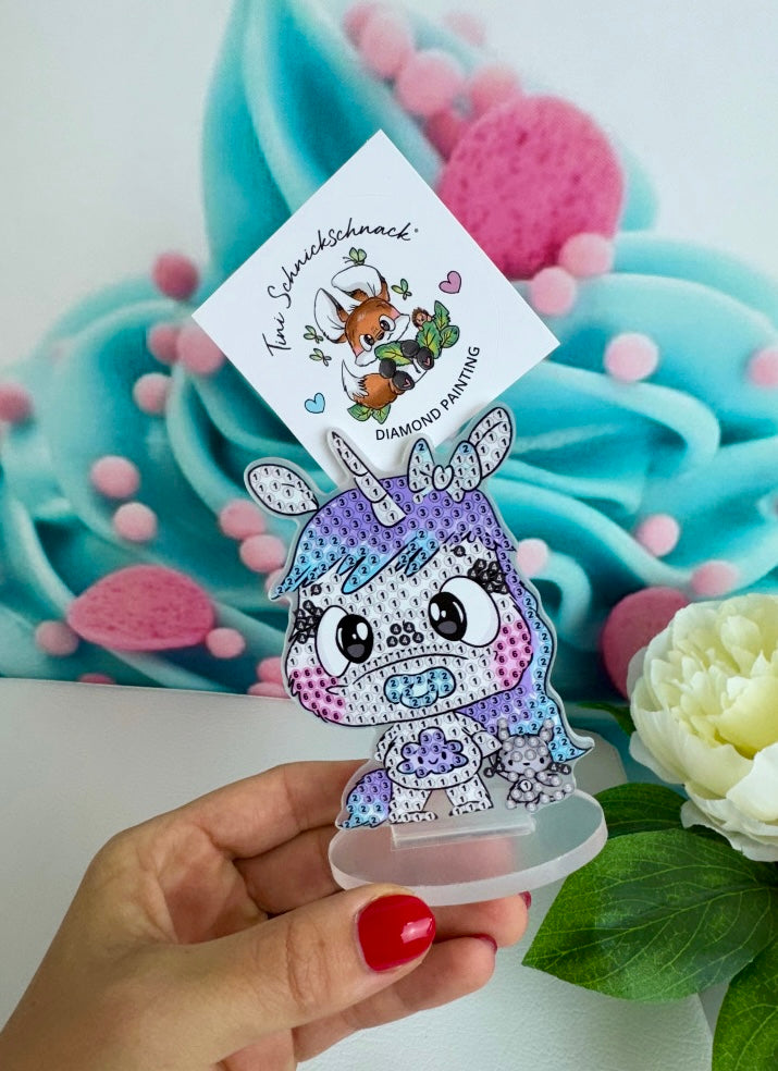 Diamond Painting Schnubbirella Fotohalter / Tischaufsteller Schnubbi "Schnullerhorn" 6x10cm (FH605)