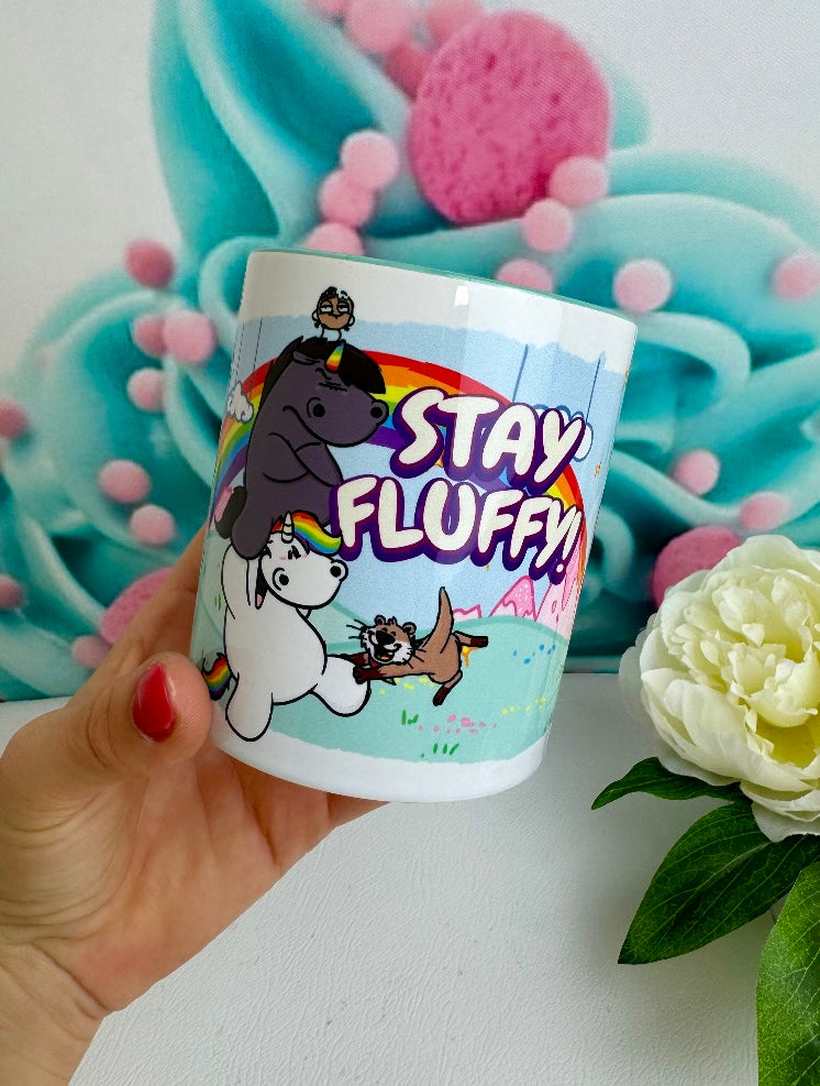 TiniSchnickschnack Pummeleinhorn "Stay Fluffy" Tasse 330ml