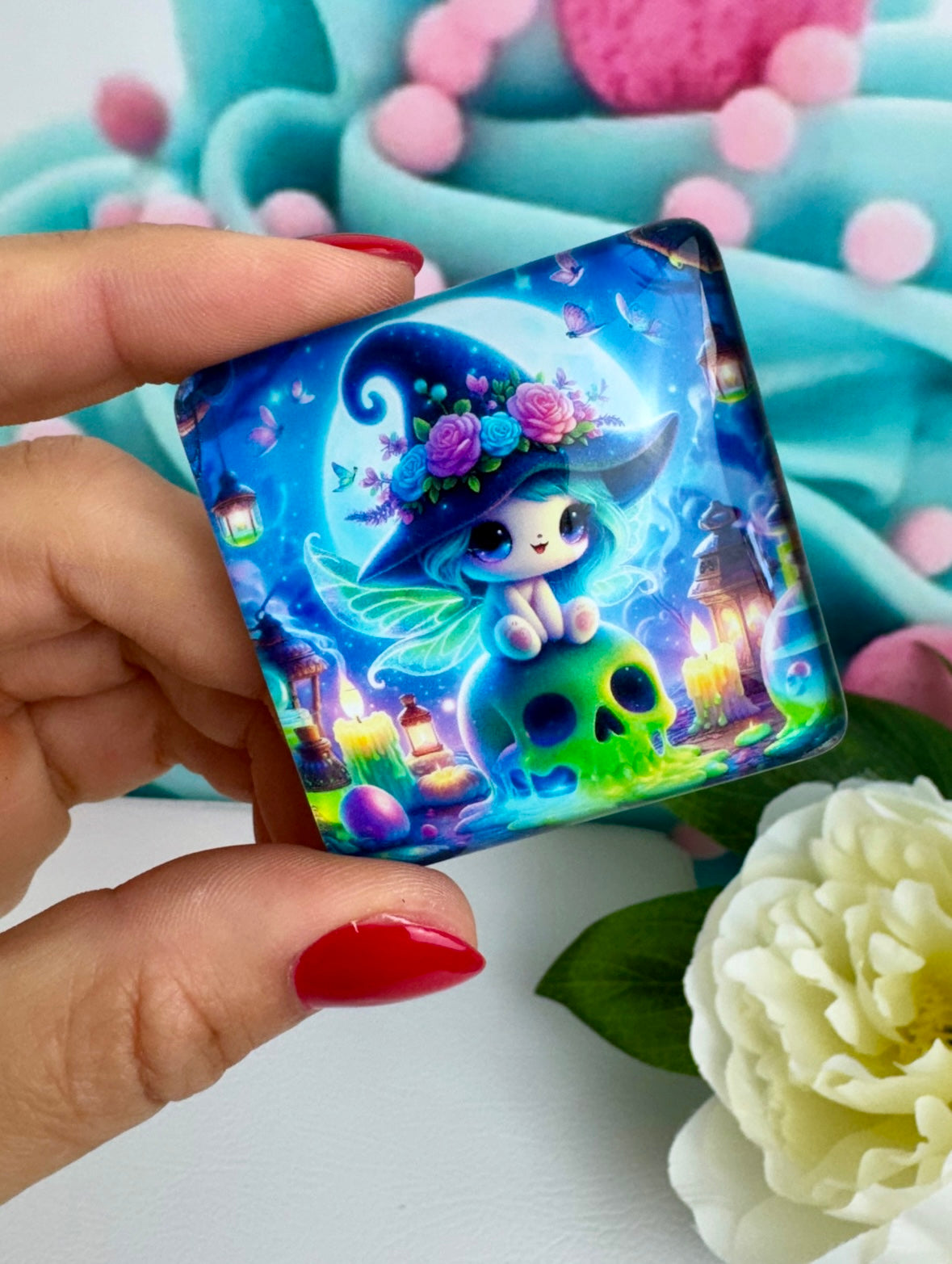 Diamond Painting Cover Minder "Gespensterstunde" (CM)