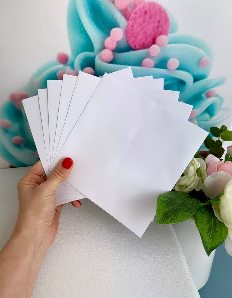 Diamond Painting "Happy Birds" Grußkarten 6er Set (K66)