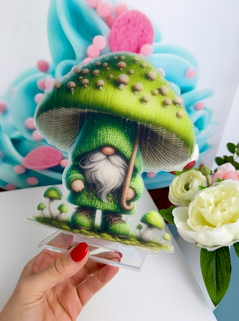 Diamond Painting Frühlingsaufsteller "Zwerg Pius" 18x20cm (AH538)