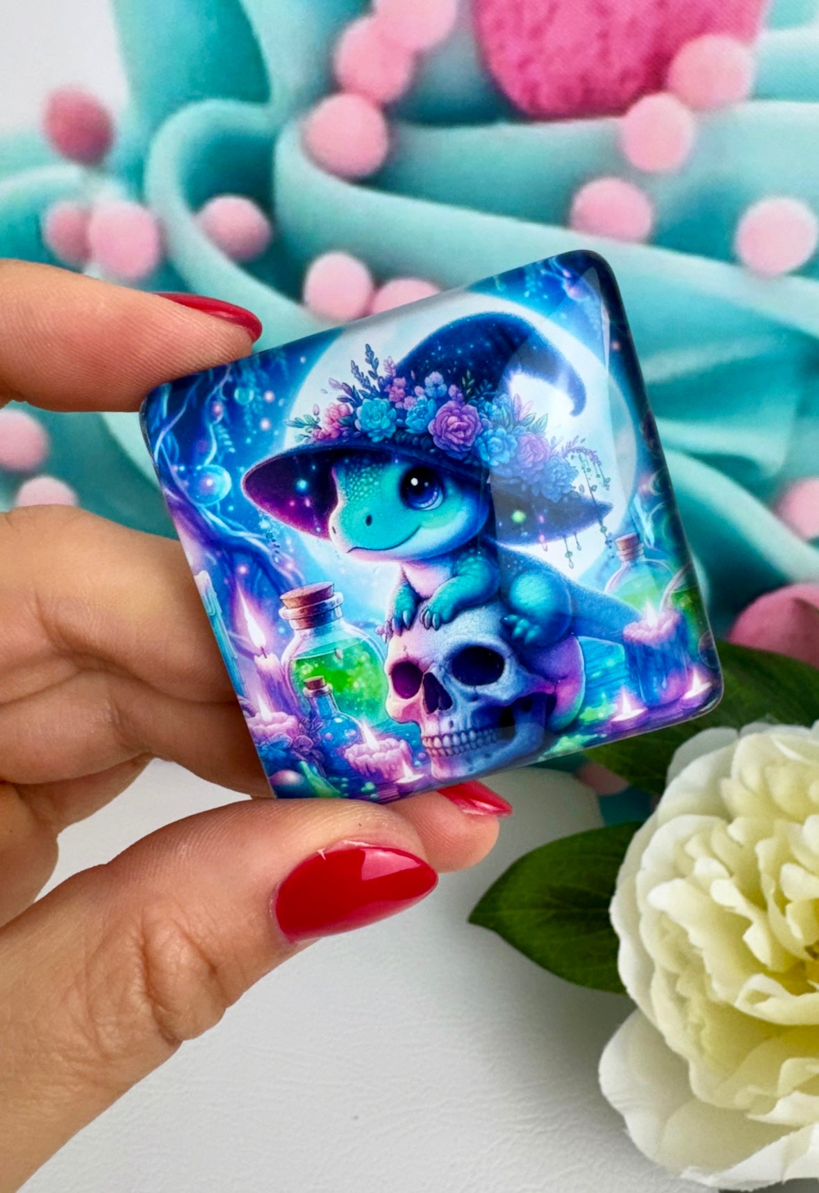 Diamond Painting Cover Minder "Süße Gruselnacht" (CM)