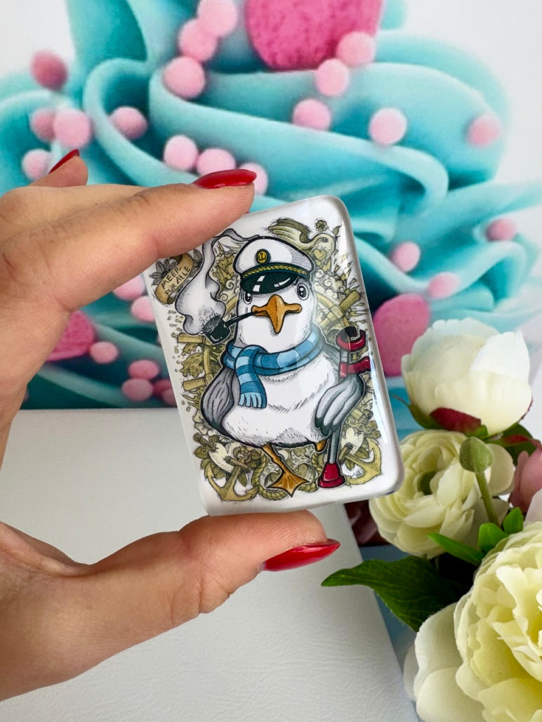 Diamond Painting Cover Minder von Roger G. "Möwe inklusive" (CM)