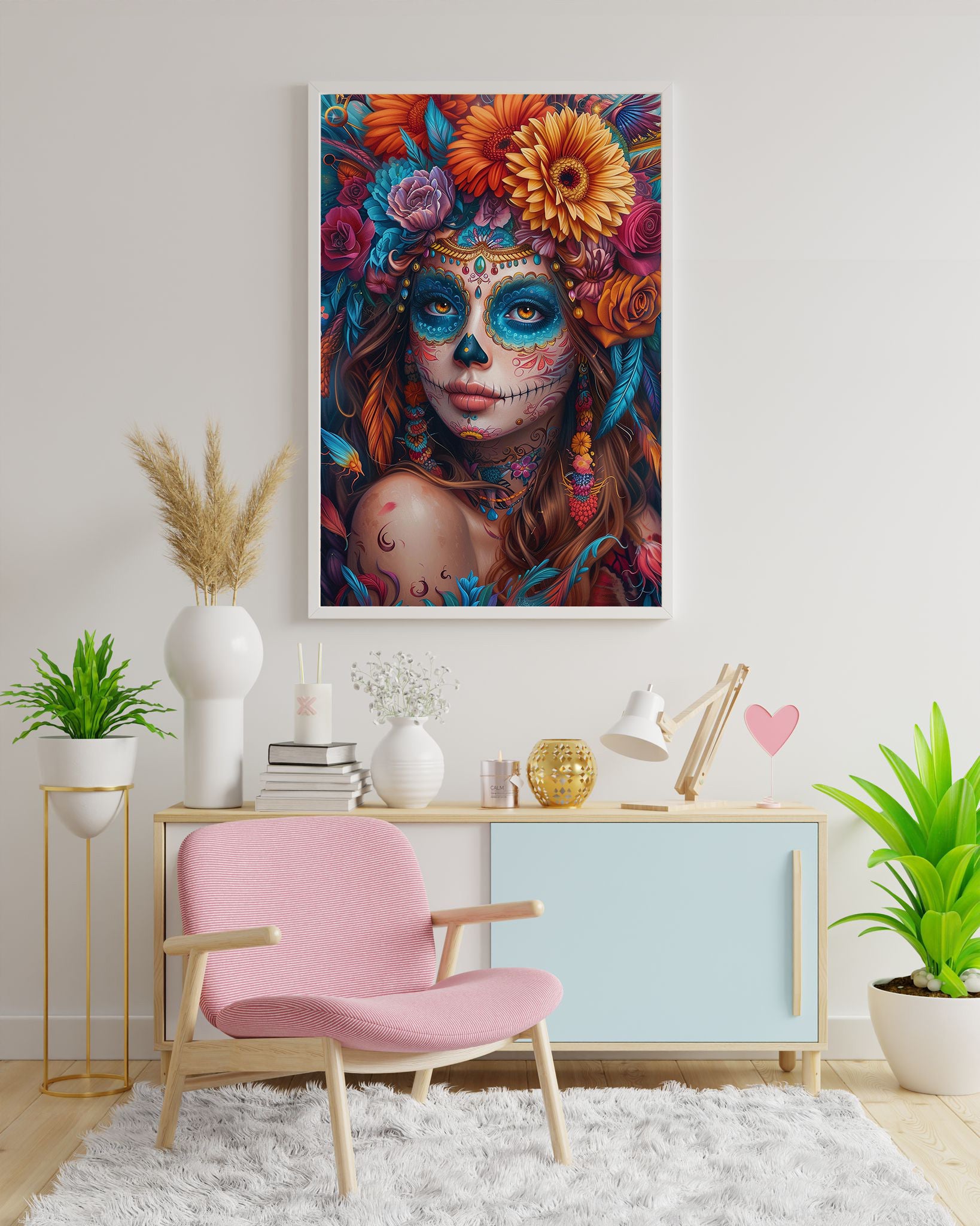 Diamond Painting Bild "Esperanza" von AI-Artist Sandrietta_ai (inkl. Feenstaub) 50x70cm TSS-592