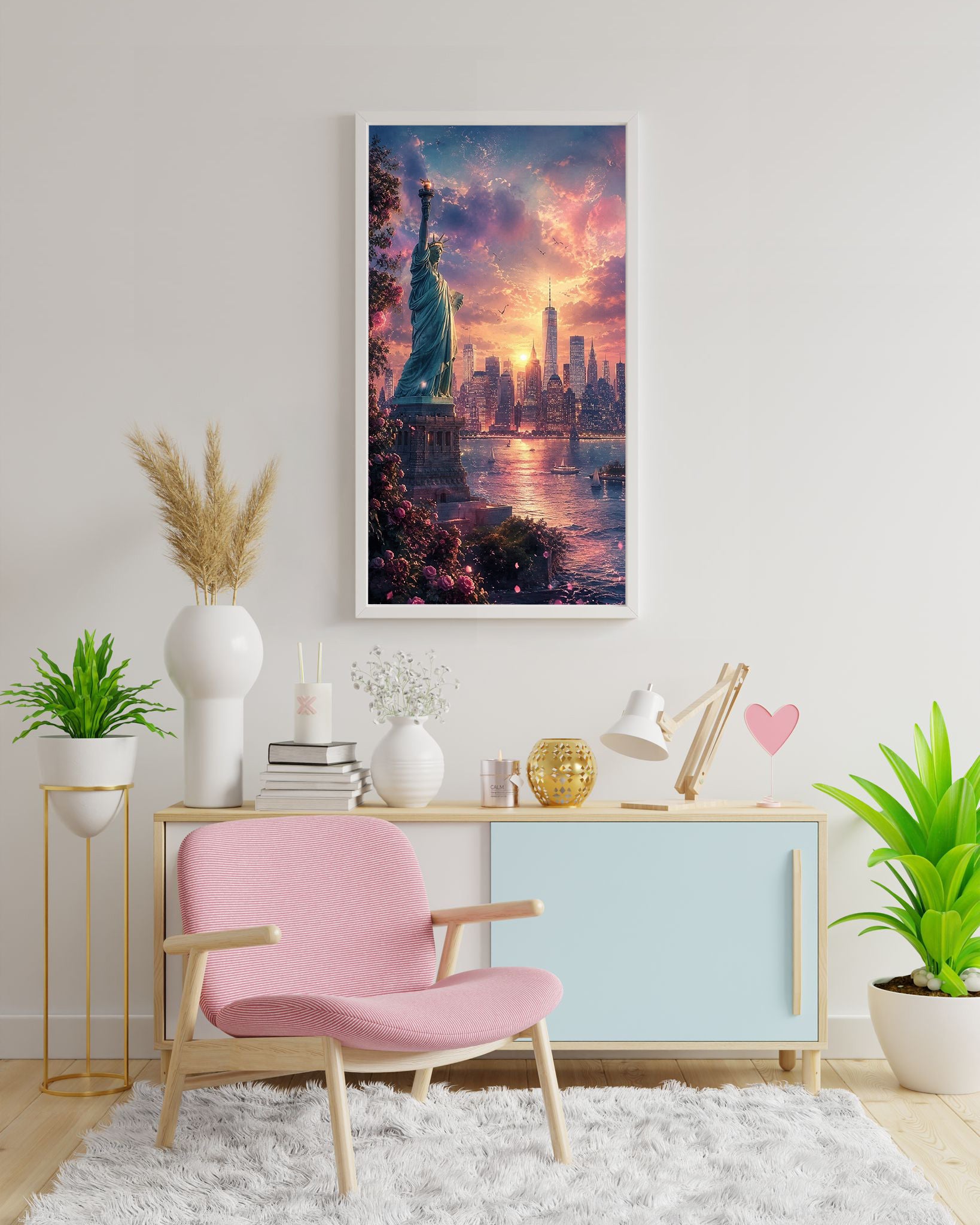 VORVERKAUF! Diamond Painting Bild "Skyline" von Elly_A.I x cm (Sondersteine Special) 50x90cm