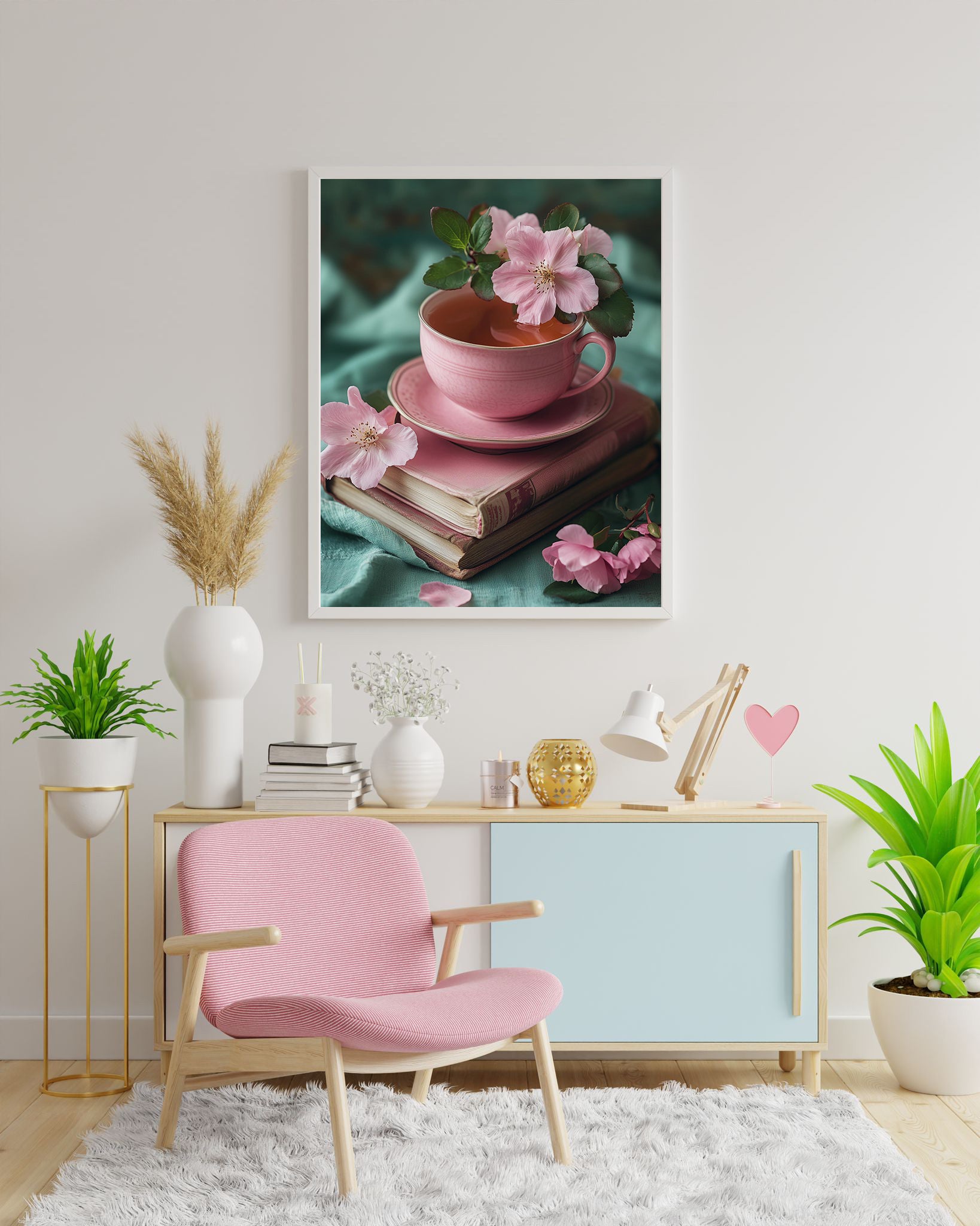 Diamond Painting Bild "Büchertraum" von TiniSchnickschnack 50x70cm (inkl. Feenstaub) TSS-652