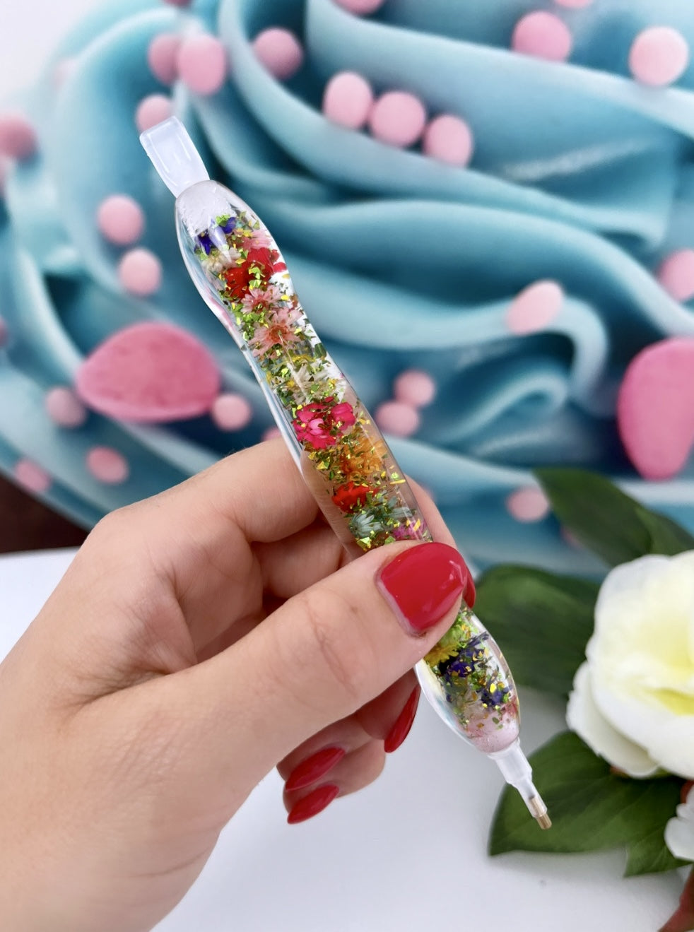 Diamond Painting Pen "Ergo" Glitzer (Sommer-Edition)