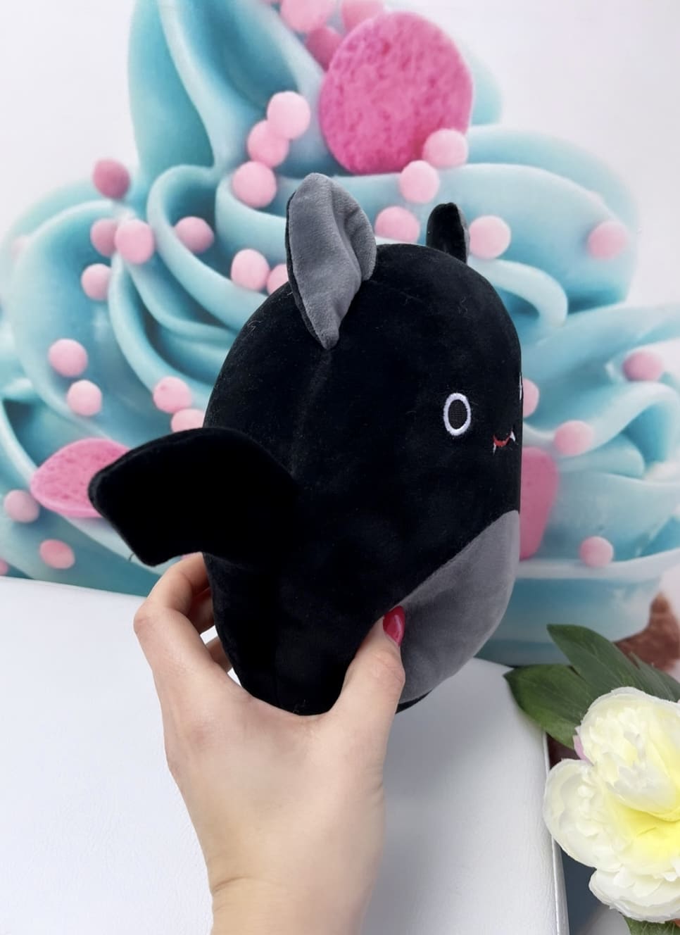 Knuffiges Plushie "Fledermaus" 25cm