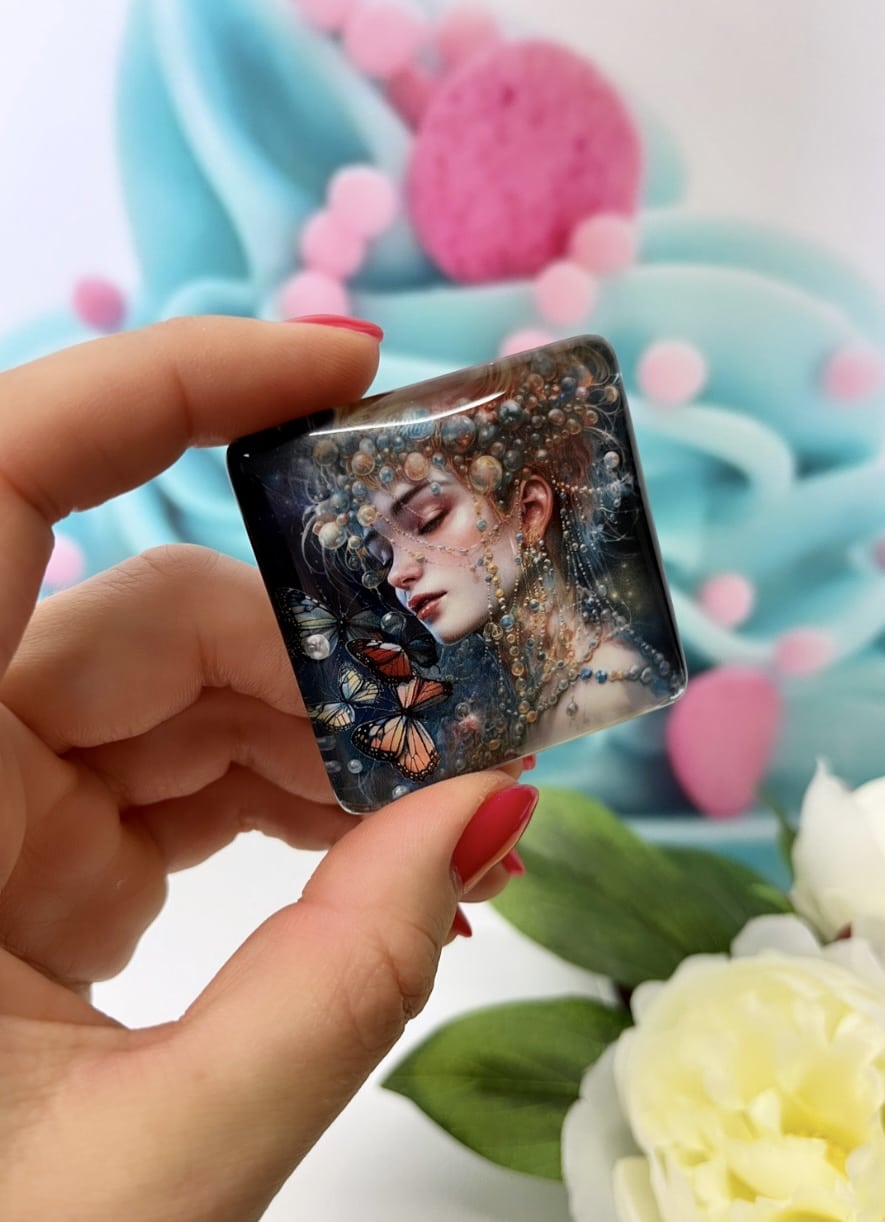 Diamond Painting Cover Minder "Miss-Fantasy" (CM) F2